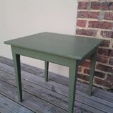 Olive green table