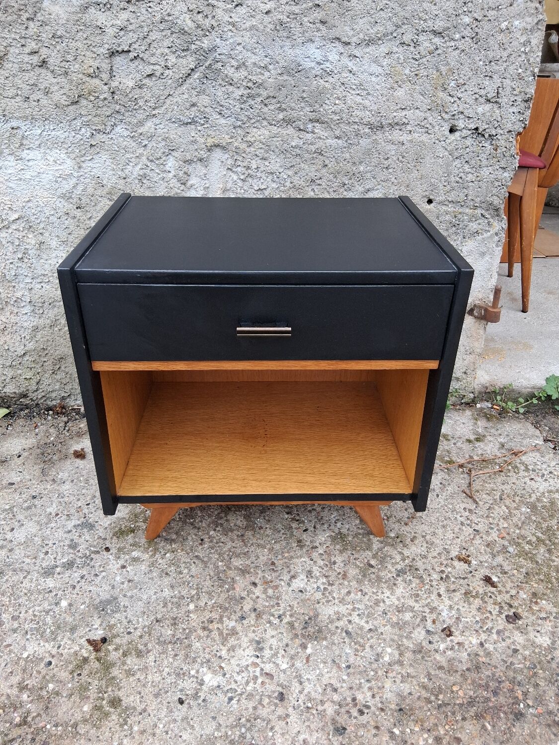 Vintage bedside table