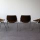 Set of 4 DSC 106 chairs by Giancarlo Piretti for Castelli, Italy, 70s