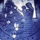 Royal Copenhagen porcelain Christmas plate 1981