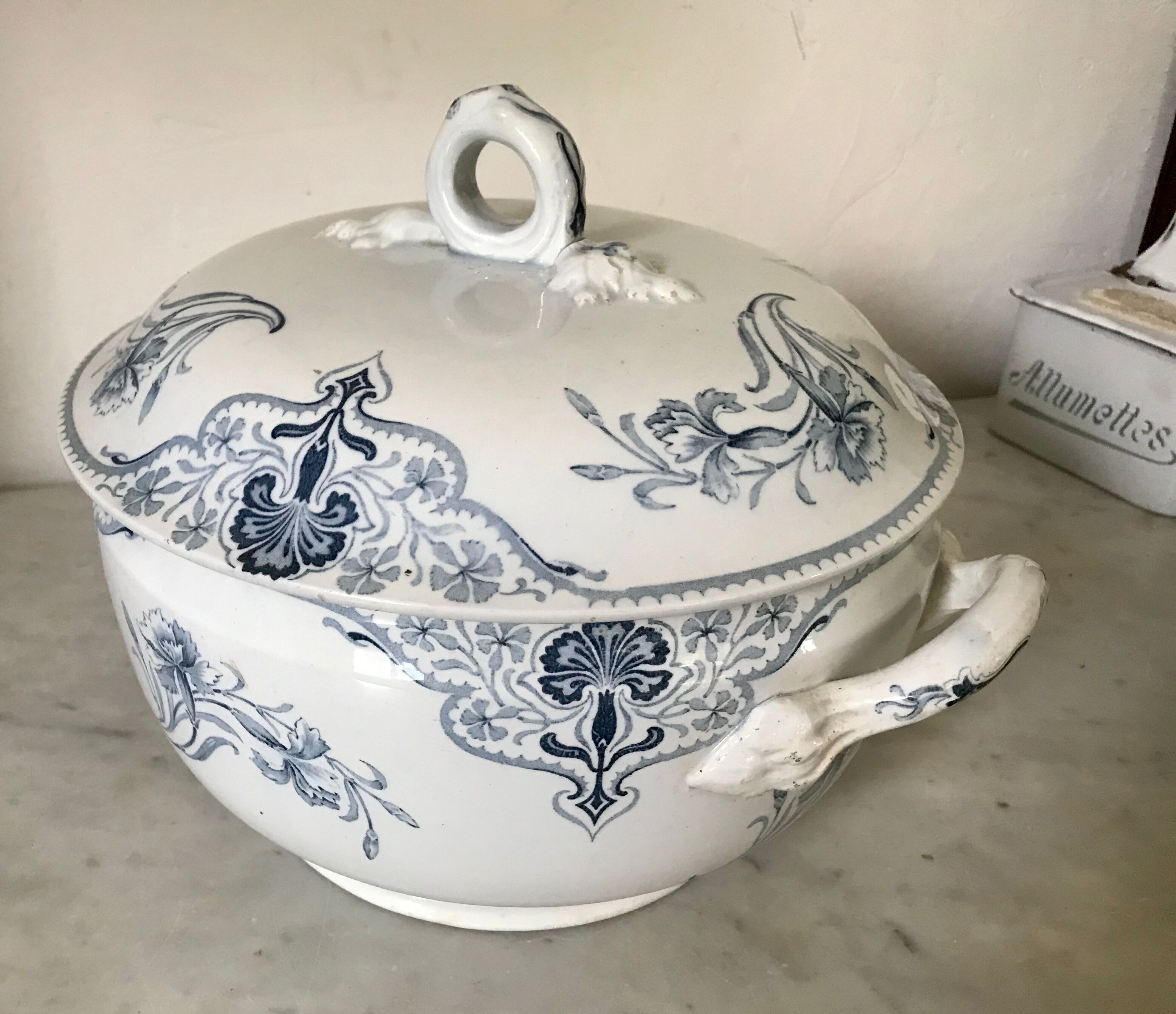 Lunéville Art Nouveau serving dish