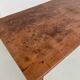 Teak dining table with spindle legs, 50s