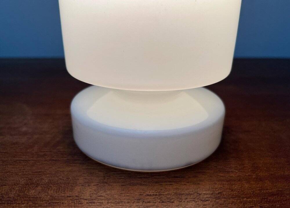 Mid-century minimalist glass table lamp, 1960s