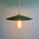 Industrial suspension in green enamelled sheet metal (7 available)