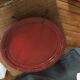 Plateau and box - traditional Chinese red