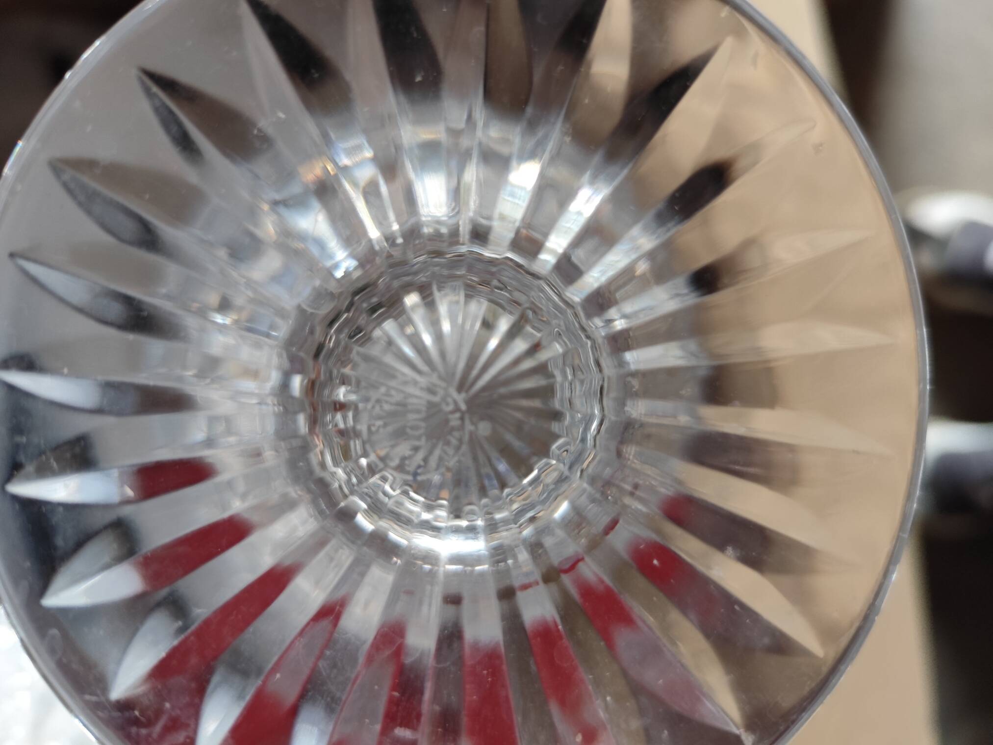 Crystal carafe pitcher Saint Louis