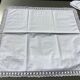 Monogram pillowcase LC edge crochet width 4cm