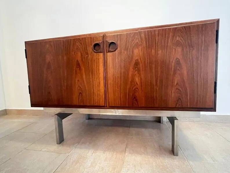 1960s Mid century rosewood Sideboard - Denmark / marked by manufacturer