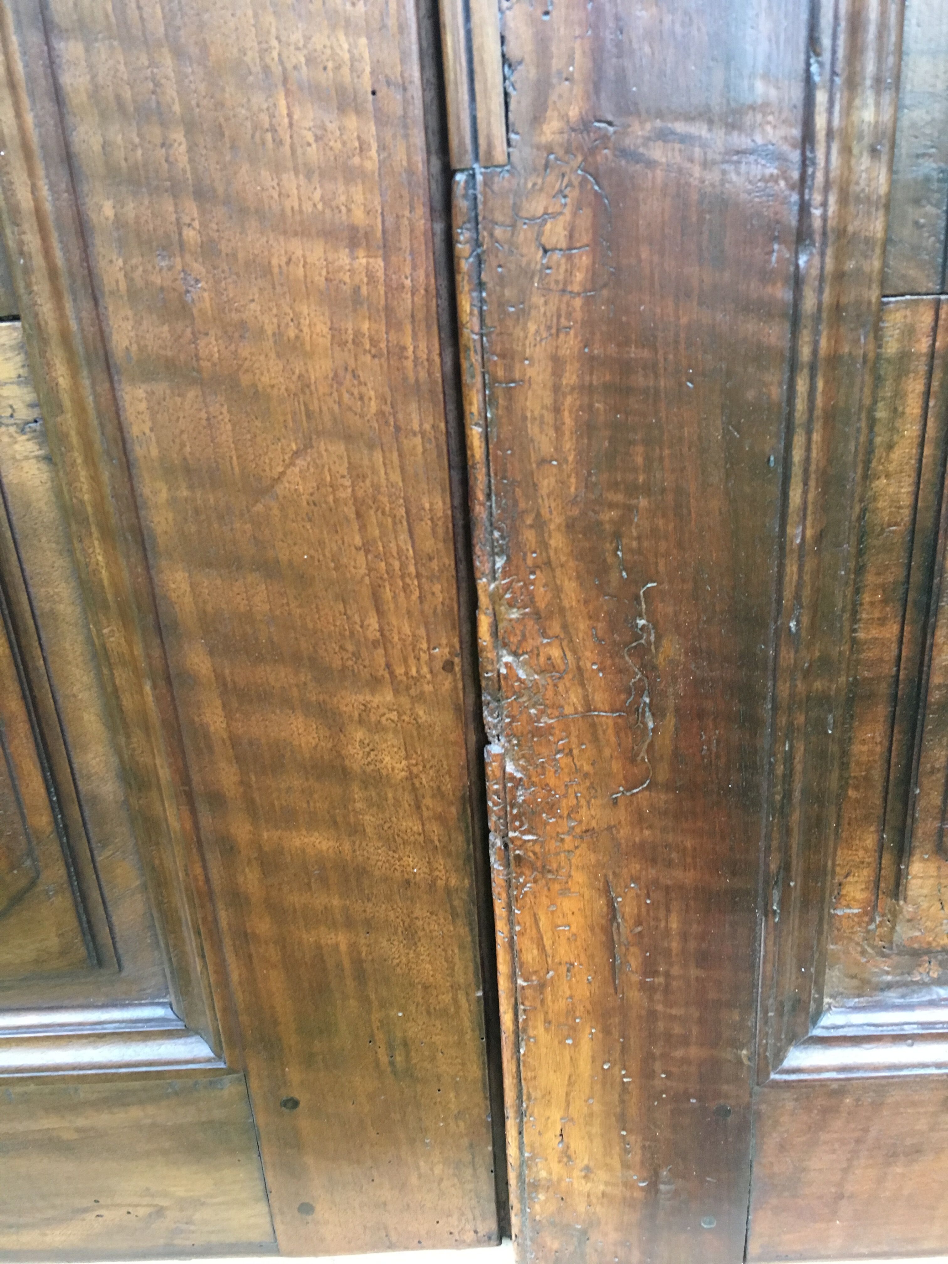 Walnut cabinet doors