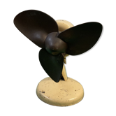 Fan Elge soft propeller brown deco vintage