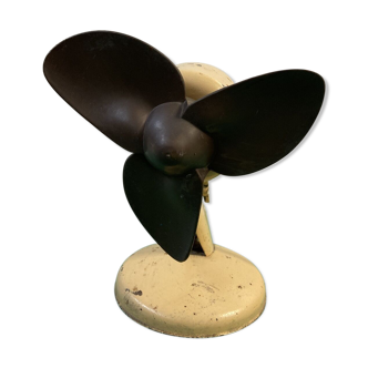 Fan Elge soft propeller brown deco vintage