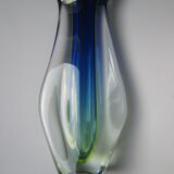Vase en verre biologique vénitien des années 1950 Murano, réalisé par Arte Nuova Murano et Pustetto et Zanetti, Venise, pour l'Exposition universelle de 1958 à Bruxelles