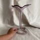 Trumpet vase 27 cm, Murano vase from the 1970s.