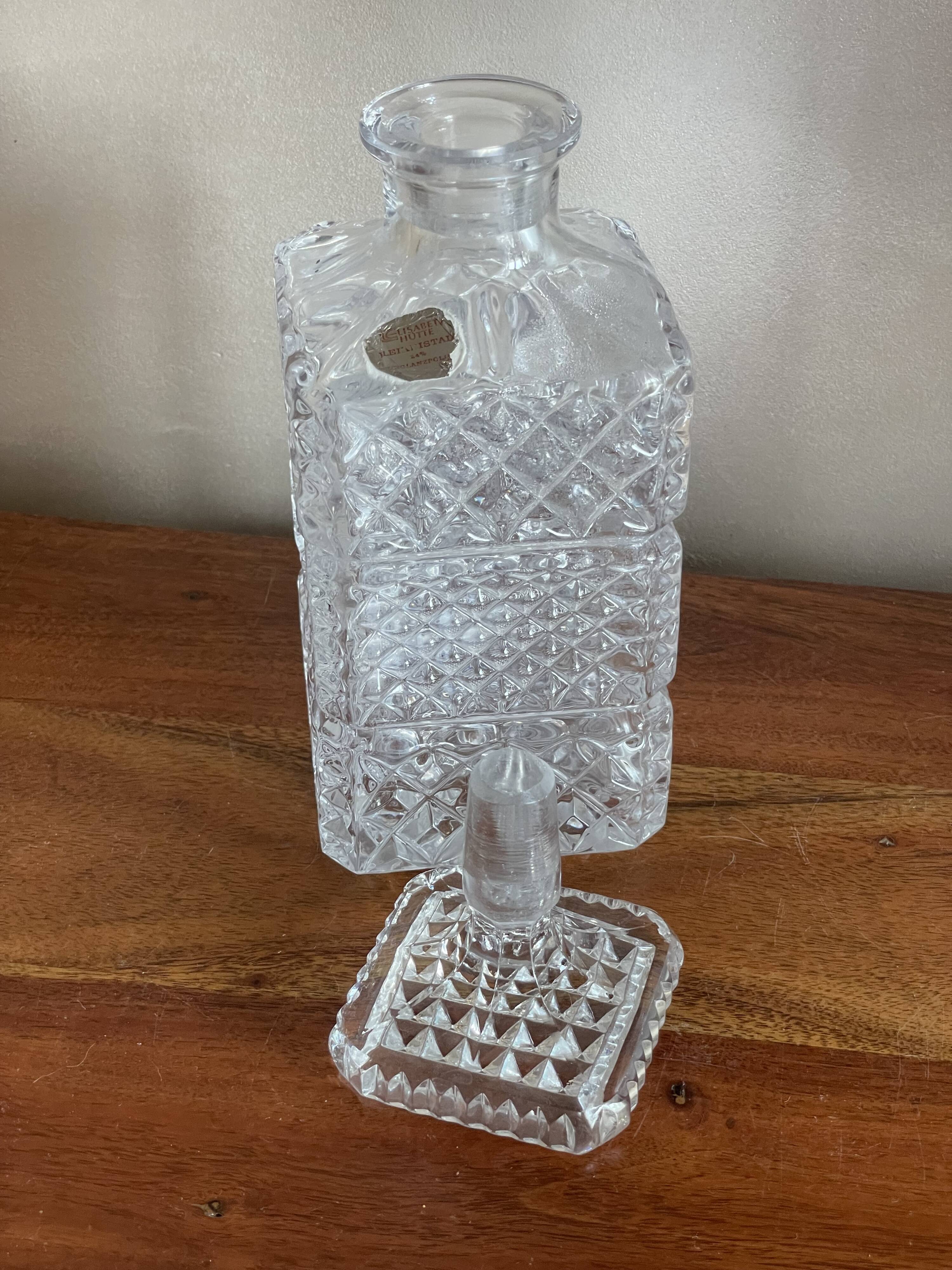 Carafe à whisky en cristal