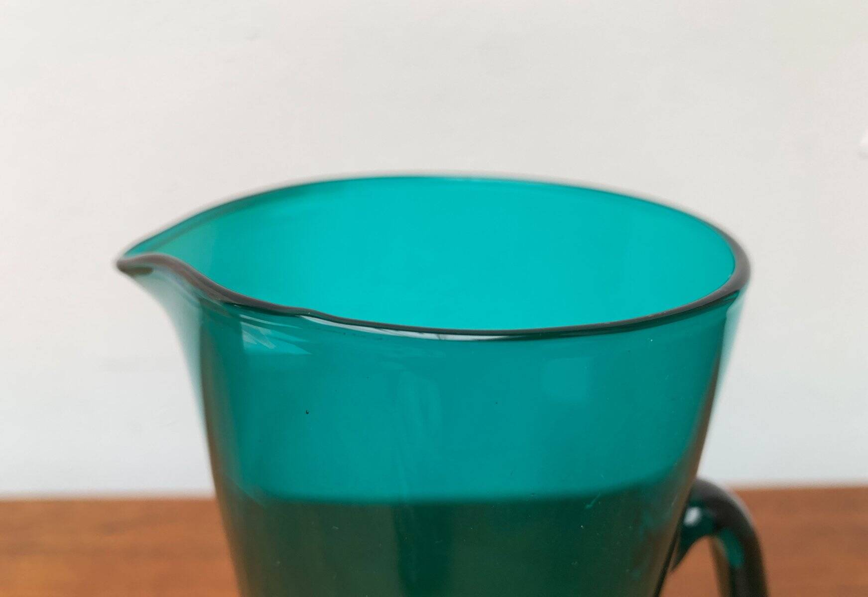 Mid-century glass carafe by Weitz