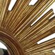 XL Sunburst convex sun mirror Deknudt rare 75 cm