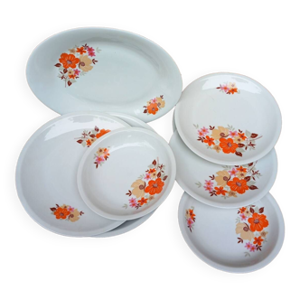 Service 39 pièces de vaisselle en véritable porcelaine de luxe adp