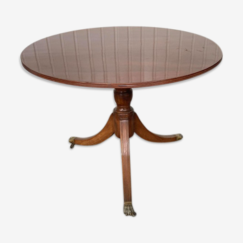 20th mahogany round table