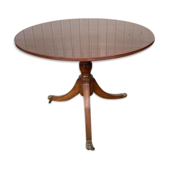 20th mahogany round table