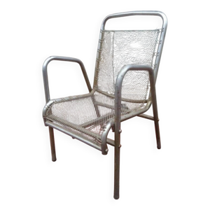 Fauteuil vintage en côte