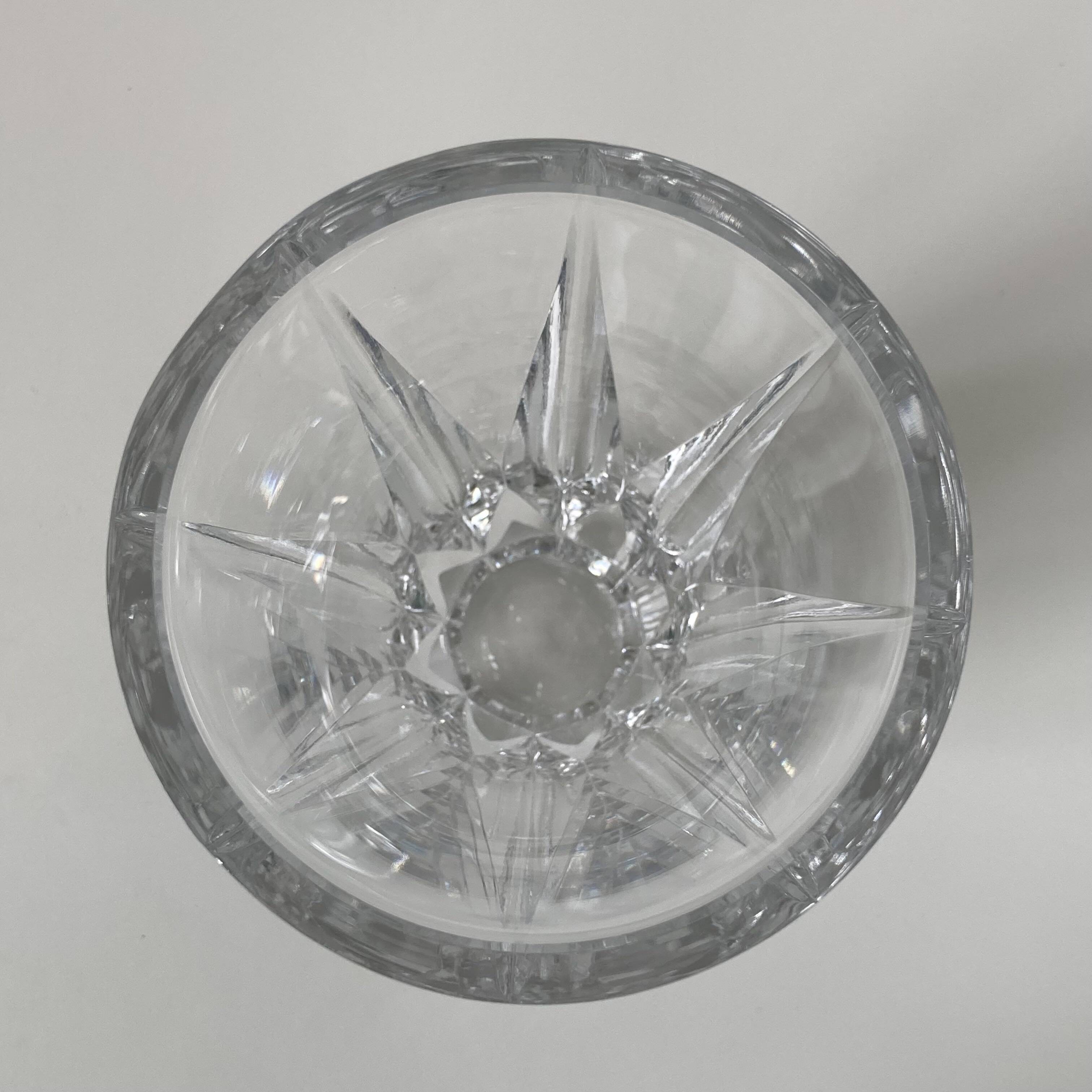 Colourless crystal vase from the Saint-Louis house, model from 1967.