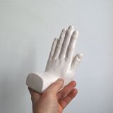 Ceramic Hands Bookends