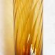 Set of 6 vintage amber glasses Height 17 cm