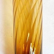 Lot de 6 verres vintage ambré Hauteur 17 cm