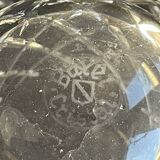 4 Large cut crystal glasses – Cristalleries Royales de Champagne