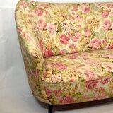 Mid-century Italian two-seater sofa