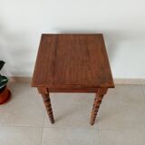Early 20th century side table in solid oak