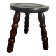 Wooden tripod stool for plant holder