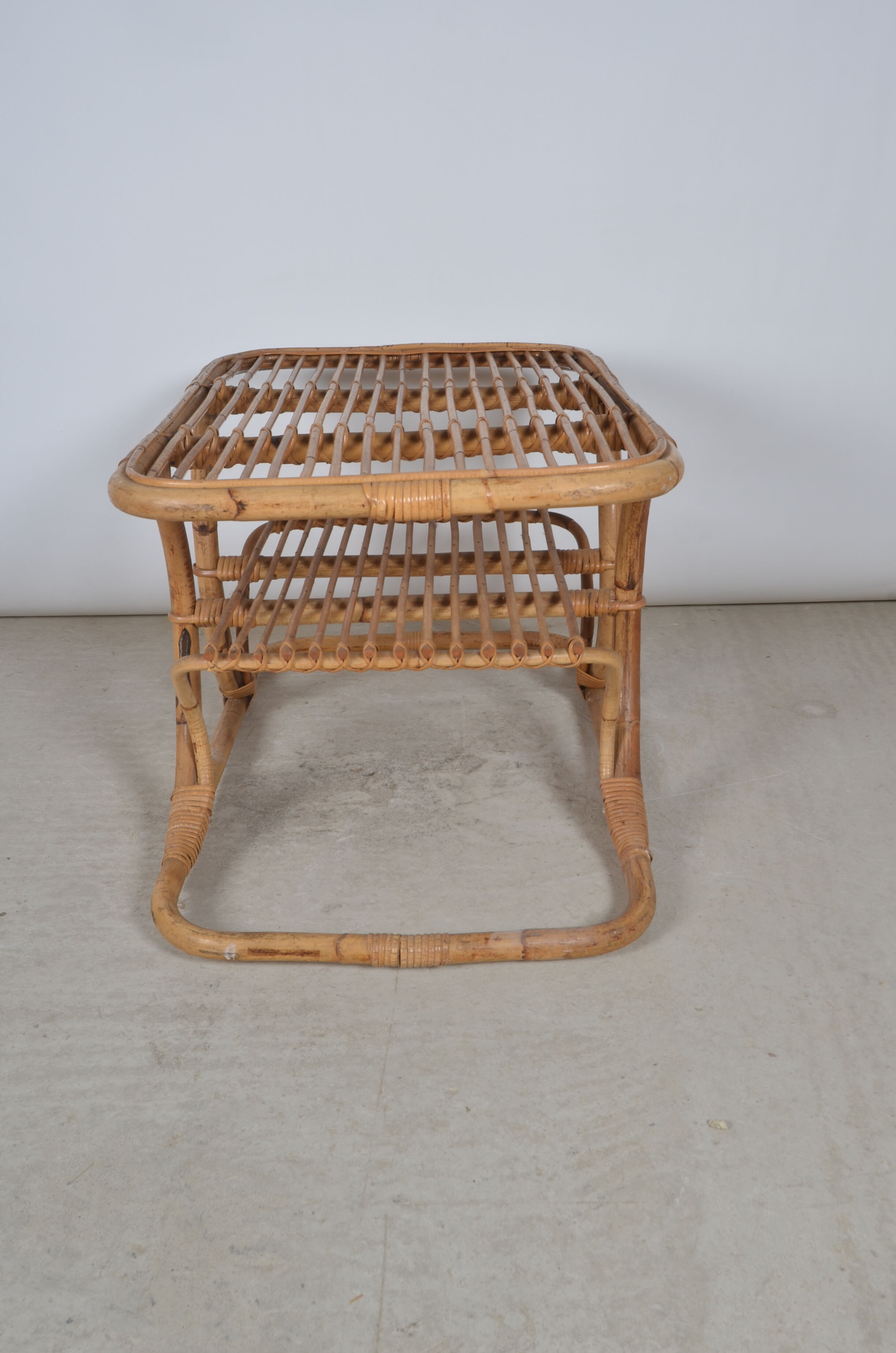Rattan coffee table