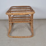 Rattan coffee table