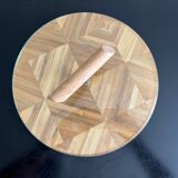 Straw marquetry top