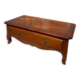 Table basse en merisier