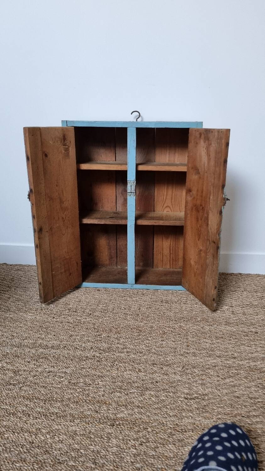 Workshop furniture small old cabinet