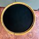 Vintage rattan side table