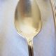 3 small spoons + 3 vintage silver-plated metal mocha spoons