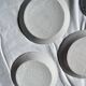 Antique plates in Nevers faience