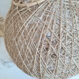 Vintage natural fiber ball suspension