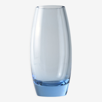 Vase verre Holmegaard design Per Lutken années 60