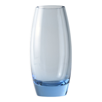 Vase verre Holmegaard design Per Lutken années 60