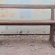 Small oak decorative bench