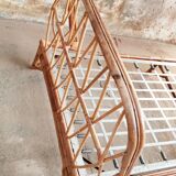 Rattan bed bench