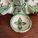 Punter cracked ceramic salt and pepper set, oil and vinegar set