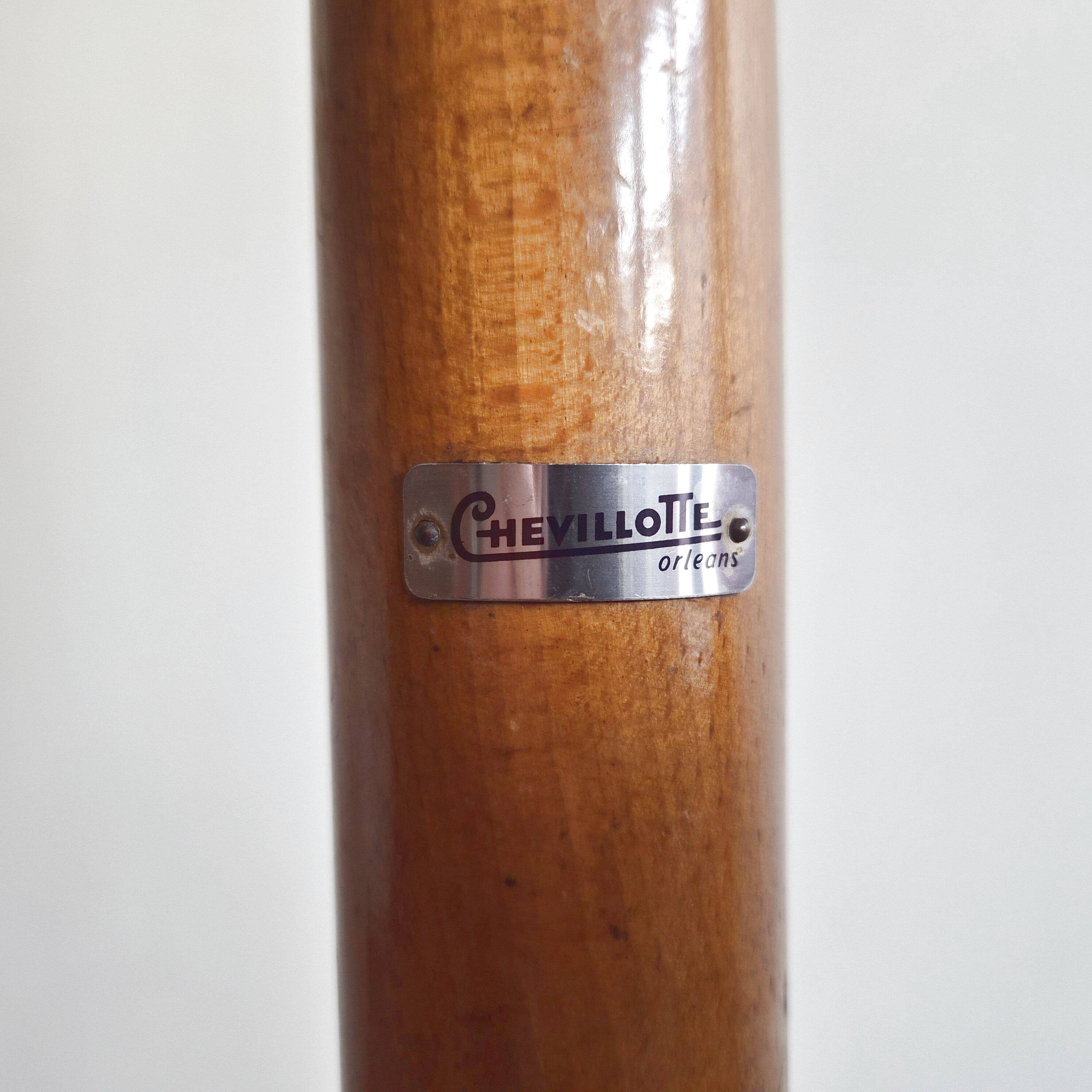 Vintage 1950 Chevillotte coat rack