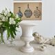 Lampe à poser vase Médicis en albâtre vintage