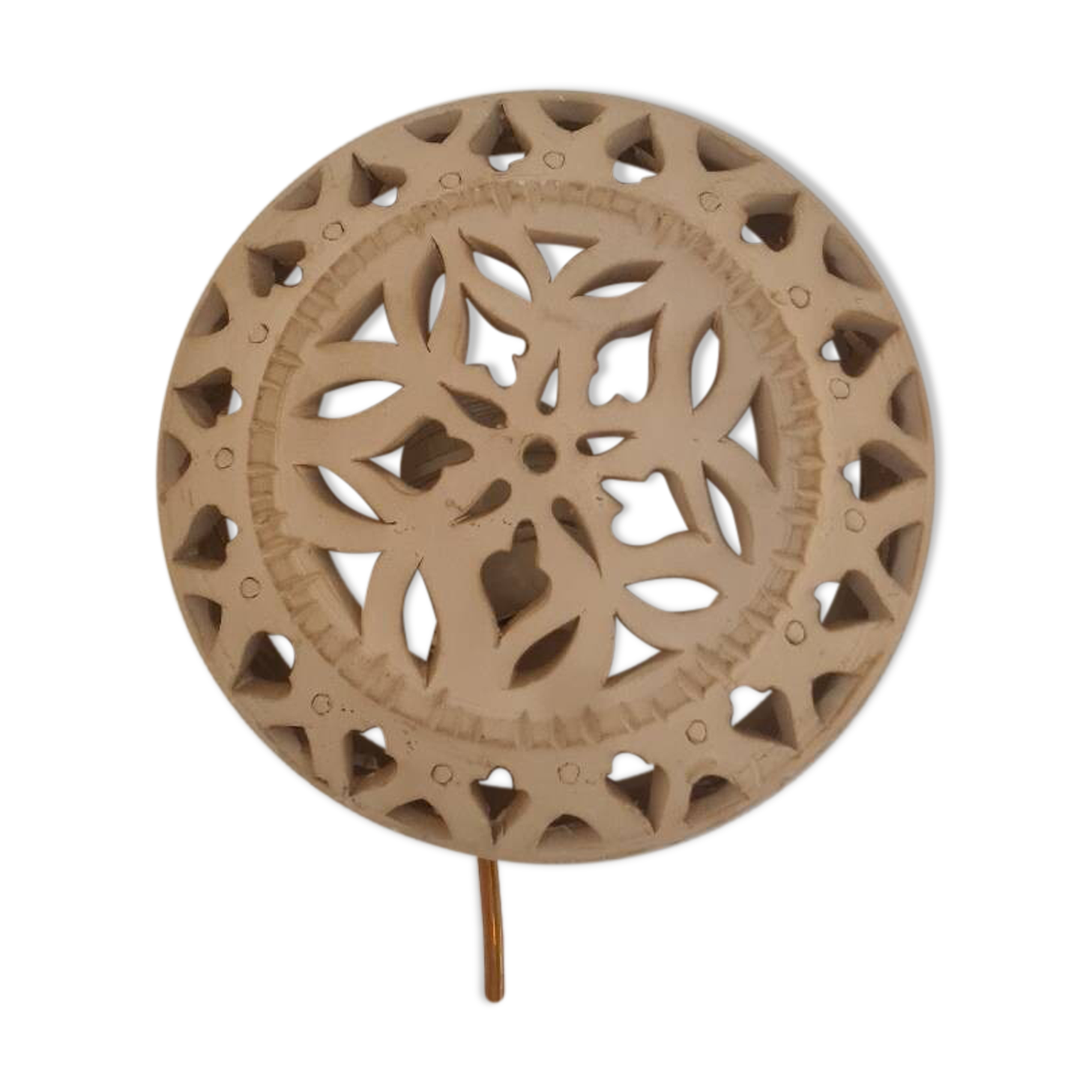 Terracotta wall light