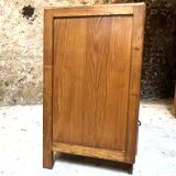 Compass feet chest of drawers